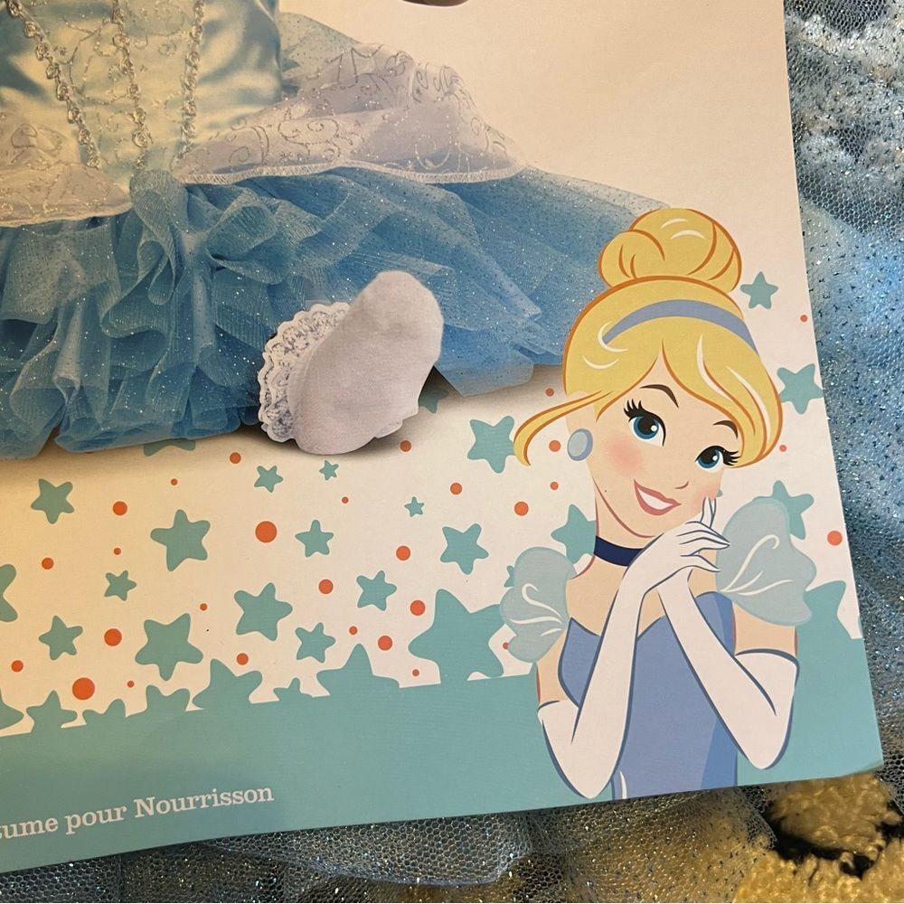 (2) TWIN Disney Baby Cinderella Costumes Sz 6mo+ baby princess dresses NWT🏷 - Picture 11 of 16
